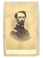 CDV Portrait Photograph Man in Uniform Civil War