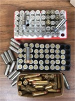 38Spl ammunition, assorted, 123rds & 12pc brass