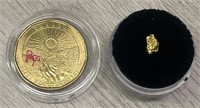 Alaska Gold Rush Nugget w/ Coin #7
