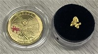 Alaska Gold Rush Nugget w/ Coin #6