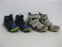 Two Pair Of NIKE Shoes Largest Sz 7Y Pre-Owned