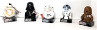 Star Wars Candy Dispensers Lot of 5