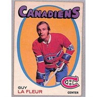 1971-72 Opc Hockey Guy Lafleur Rookie Vgex