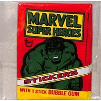 1975 Topps Marvel Super Heroes Wax Pack