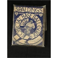 1932 Spalding's Baseball Guide Ruth Cover