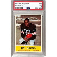 1964 Philadelphia Jim Brown Psa 7