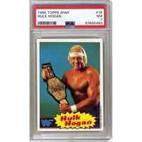 1985 Topps Hulk Hogan Rookie Psa 7