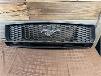 Black Mustang Car Grille