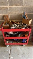 Rolling Tool cart with lots of mechanic tools