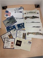 First day of issue stamps and envelopes