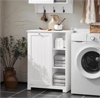 $130 Haotian BZR105-W, Laundry Cabinet Laundry