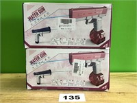 2pk Blue Electric Water Pistols lot of 2