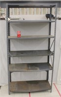 Metal 6 Tier Shelf, Some Rust ~ 36" x 16" x 72"