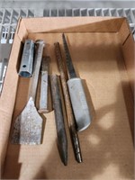 Tools chisels saw