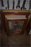 Stack of Wall Art & Picture Frames