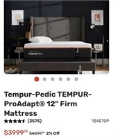 Tempurpedic ProAdapt 12" Firm King Mattress