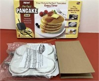 Perfect pancake pan (in the box)