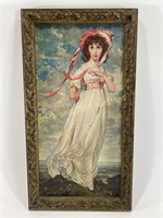 Framed Pinkie by Thomas Lawrence Print