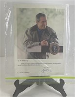 Signed Picture of President Bush