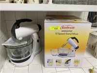 Sunbeam stand mixer