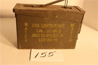 SMALL MILITARY AMMO CAN