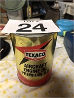 Metal Texaco Oil Can