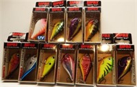 (11) Rapala Rippin' Rap RPR-6 Fishing Lures / Bait