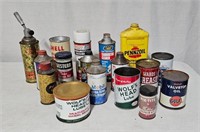 Vintage Lube, Grease and Other Tins