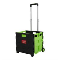 M  Foldable Shopping Cart  14x15x13in  55lbs Capac