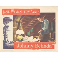 Johnny Belinda 1948 original vintage lobby card
