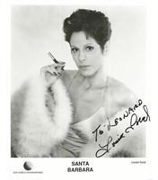 Santa Barbara Louise Sorel signed photo