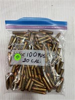 100 ROUNDS OF M1 GARAND .30 CAL AMMUNITION