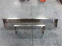 6' x 1' and 3' x 1' Stainless shelves