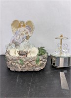 4 Flats of Music Boxes, Figurines & More