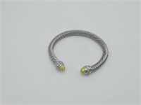 David Yurman STYLE Silver Cable Bracelet