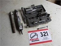 3/8" Craftsman Socket Set, Air Wrench, Etc.