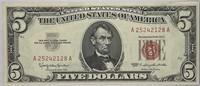 1963 Series $5 Red Seals - UNC