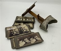 Antique Stereoscope and View Cards