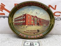 Early Cunningham’s ice cream advertising tray