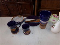 Pottery, cups, vases bowls and more