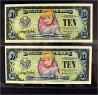 2007 $10 Disney Dollars