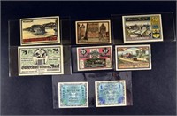 1921 Various Germany Currency