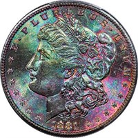 $1 1881-S PCGS MS66+ CAC