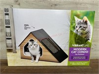 Vibrant life modern cat condo
