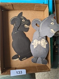 Vintage Cardboard Cats