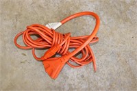 orange ext. cord,poly rope,partial wd40 & items