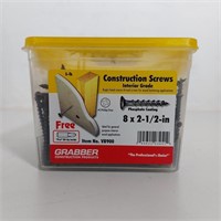 8 X 2-1/2 CONSTRUCTION SCREW