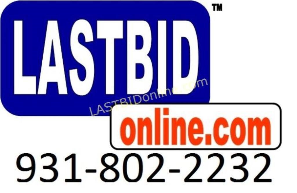 LASTBIDonline.com auction begin June 14 & end June 16