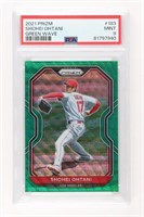 GRADED SHOHEI OHTANI BASEBALL CARD