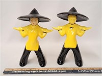 Vintage Chinese Water Carrier Figurines-AS IS